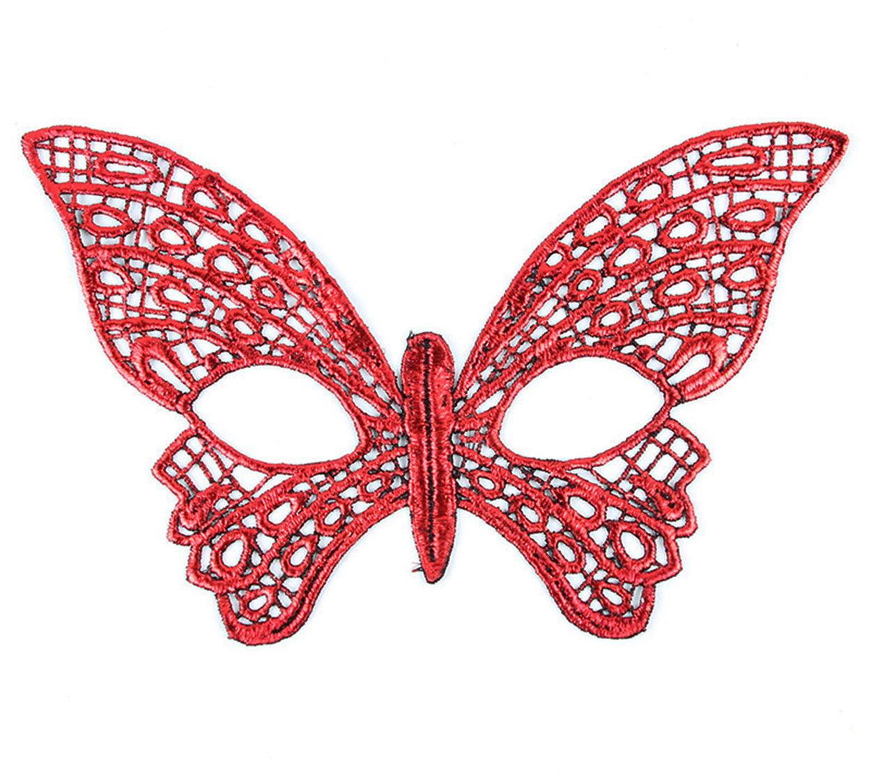 Kirmizi Dantel Masquerade Maskesi 7 No