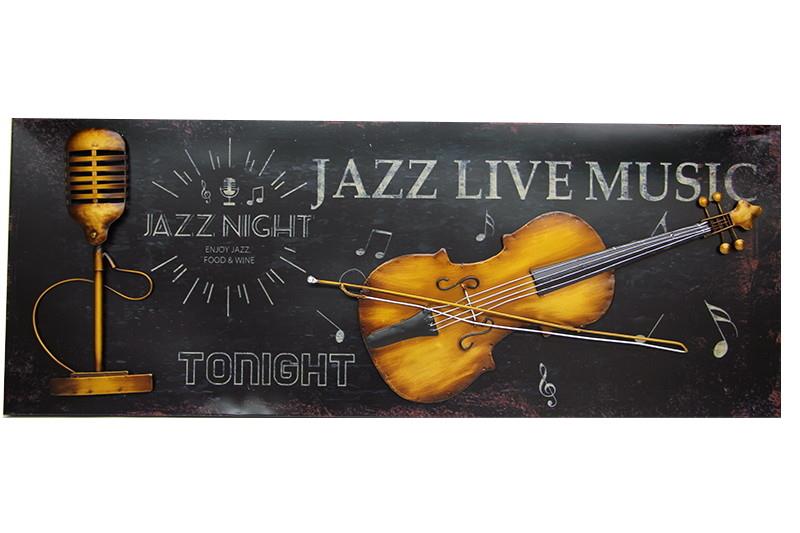 Pano Keman Yatay Vintage Dekoratif Hediyelik