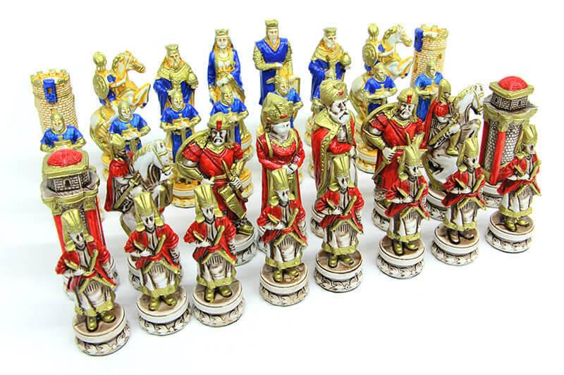 Satranc Tasi Polyester Buyukboy Osmanli Hacli Dekoratif Hediyelik