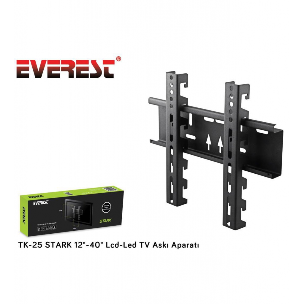 EVEREST TK-25,  12"- 40" TV Duvar Aski Aparati