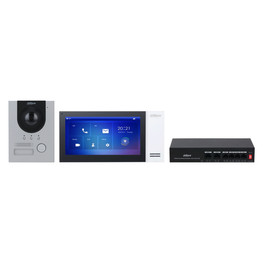 DAHUA KTP01(S) IP Villa Kit Yuzey Tipi Goruntulu  Interkom Kit