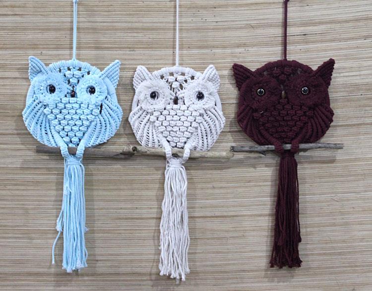 Baykuslu Dus Kapani Dekoratif Hediyelik