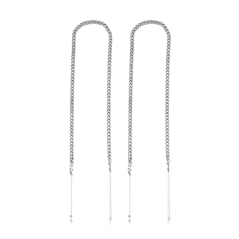 925 Ayar Gumus Zincirli Kupe