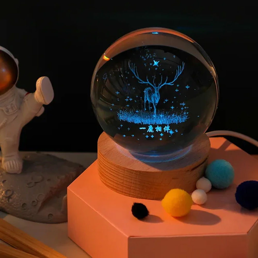 Renk Degistiren Geyik Cam Kure