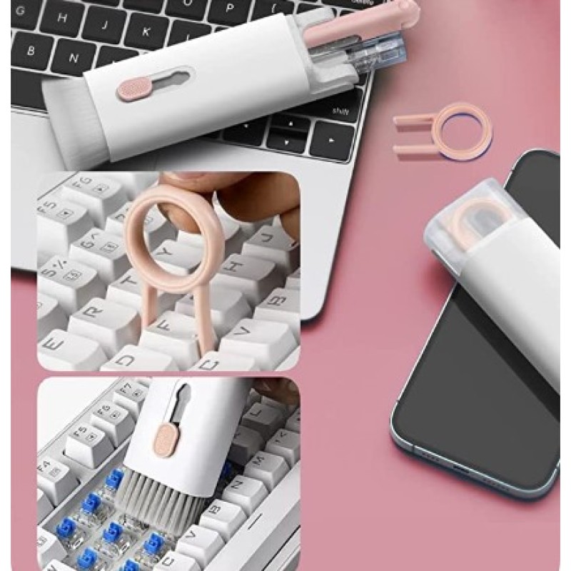 COK FONKSIYONLU 7 IN 1 KLAVYE EKRAN KULAKLIK TEMIZLEME KITI