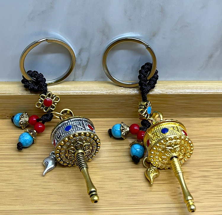 Metal Feng Shui Sans Carki Anahtarlik