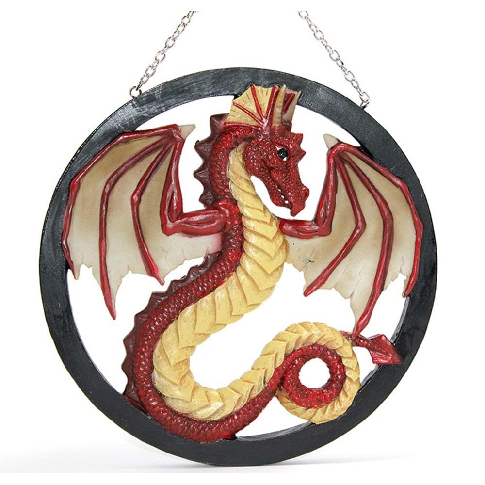 Duvara Asmali Polyester Dragon Pano Dekoratif Hediyelik