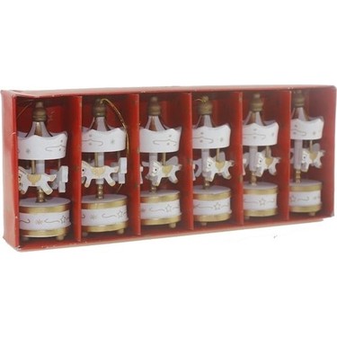 6'li Ufak Atli Karinca Gold-Beyaz