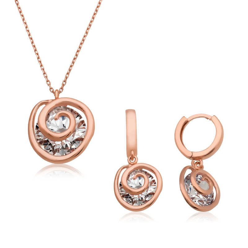 925 Ayar Gumus Ask Dongusu Set