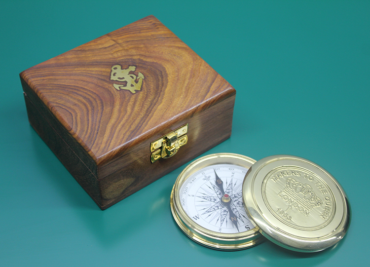 Ahsap Kutulu Pirinc Pusula