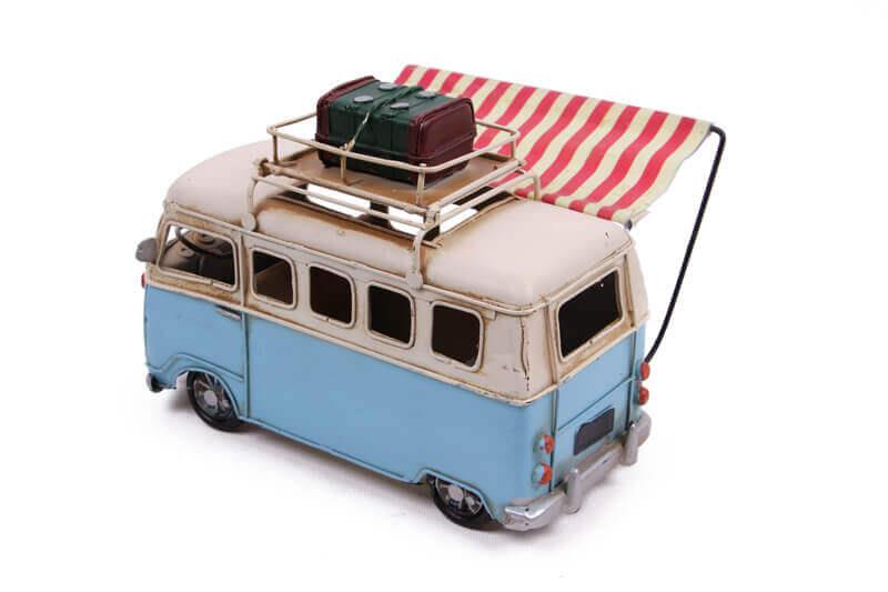 Dekoratif Metal Minibus Cerceveli, Kalemlik Tenteli