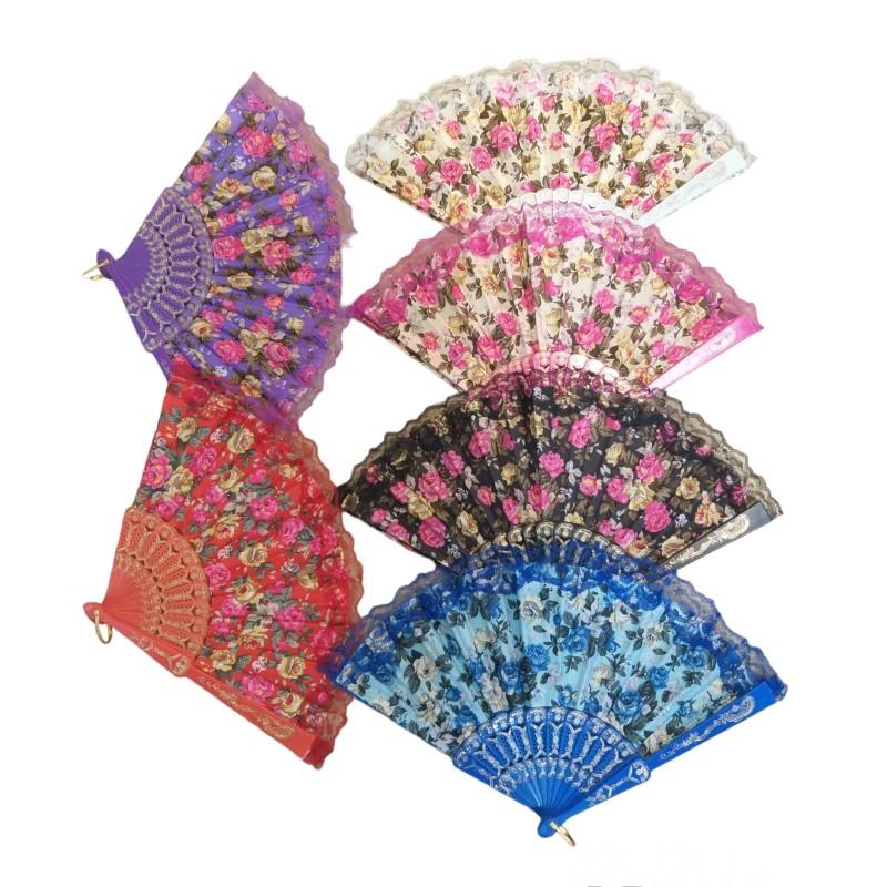 Yelpaze Karisik Renk 12 Adet