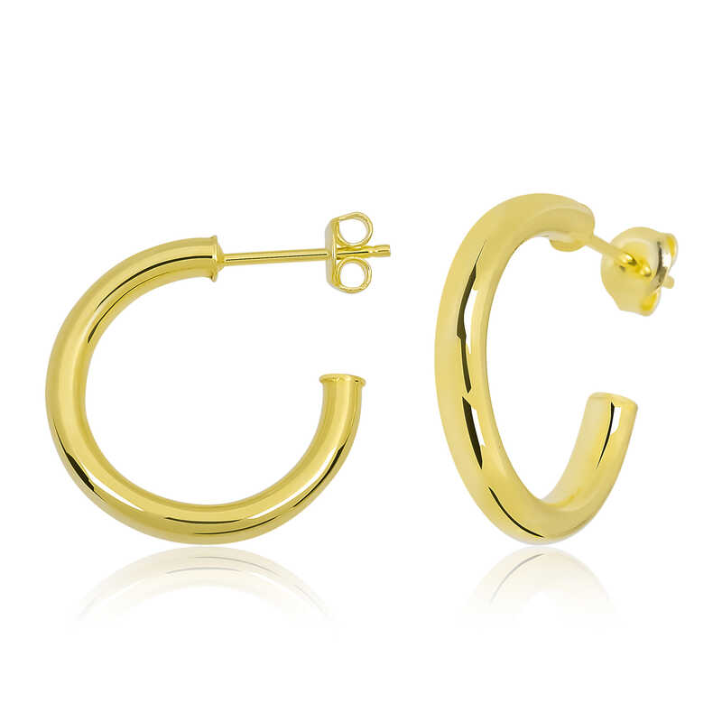 Gumus Civili Halka Kupe