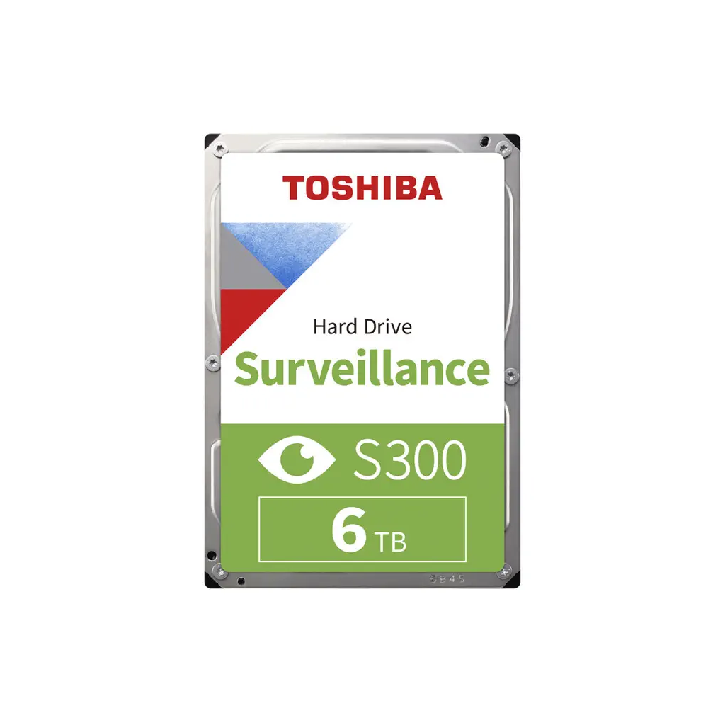 TOSHIBA S300, HDWT860UZSVA, 3.5", 6TB, 256Mb 5400 Rpm, 7/24 Guvenlik HDD (Turkiye Distributoru Garantili)