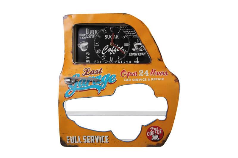 Dekoratif Garage Temali Sari Araba Kapisi Araba Kapisi Duvar Rafi