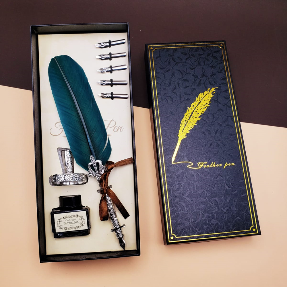 Masaustu Tuylu Divit Kalem Seti