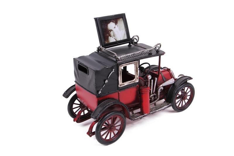 Dekoratif Metal Araba Cerceveli Hediyelik