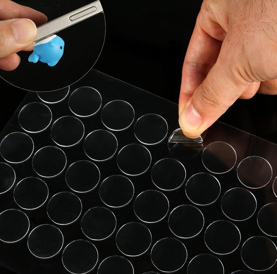 Cift Tarafli Yuvarlak Montaj Macunu 42li