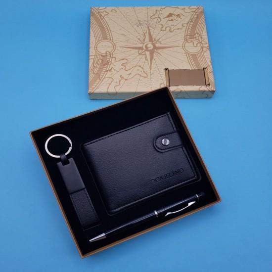 Siyah Touchpen Kalem Anahtarlik Cuzdan Dekoratif Hediyelik