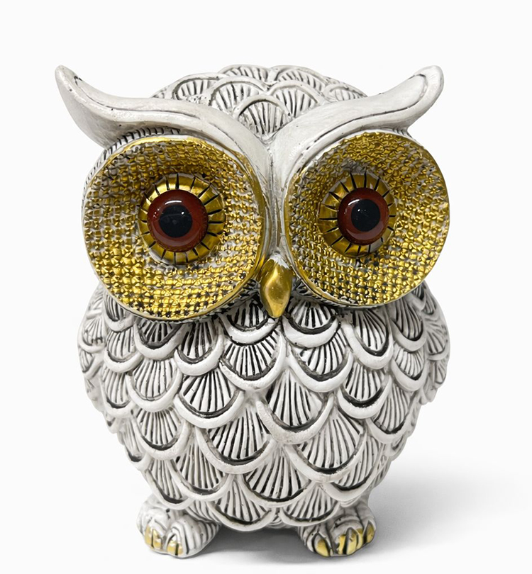 Polyester Baykus Figuru