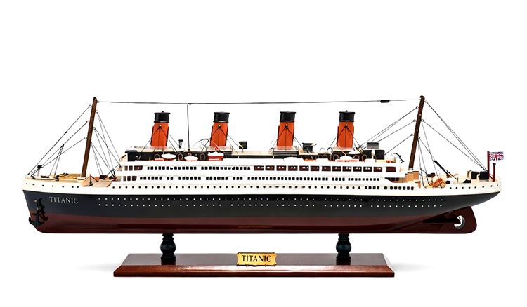 Ozel Tasarim Ahsap Isikli Titanik Gemi