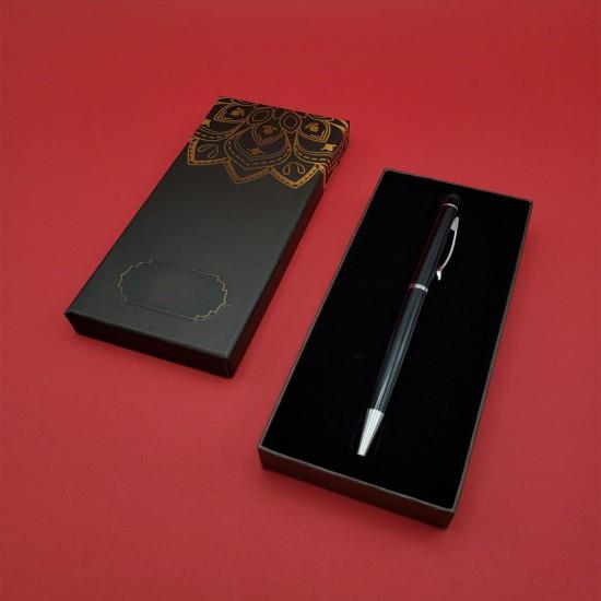 Siyah Tukenmez Kalem Dekoratif Hediyelik