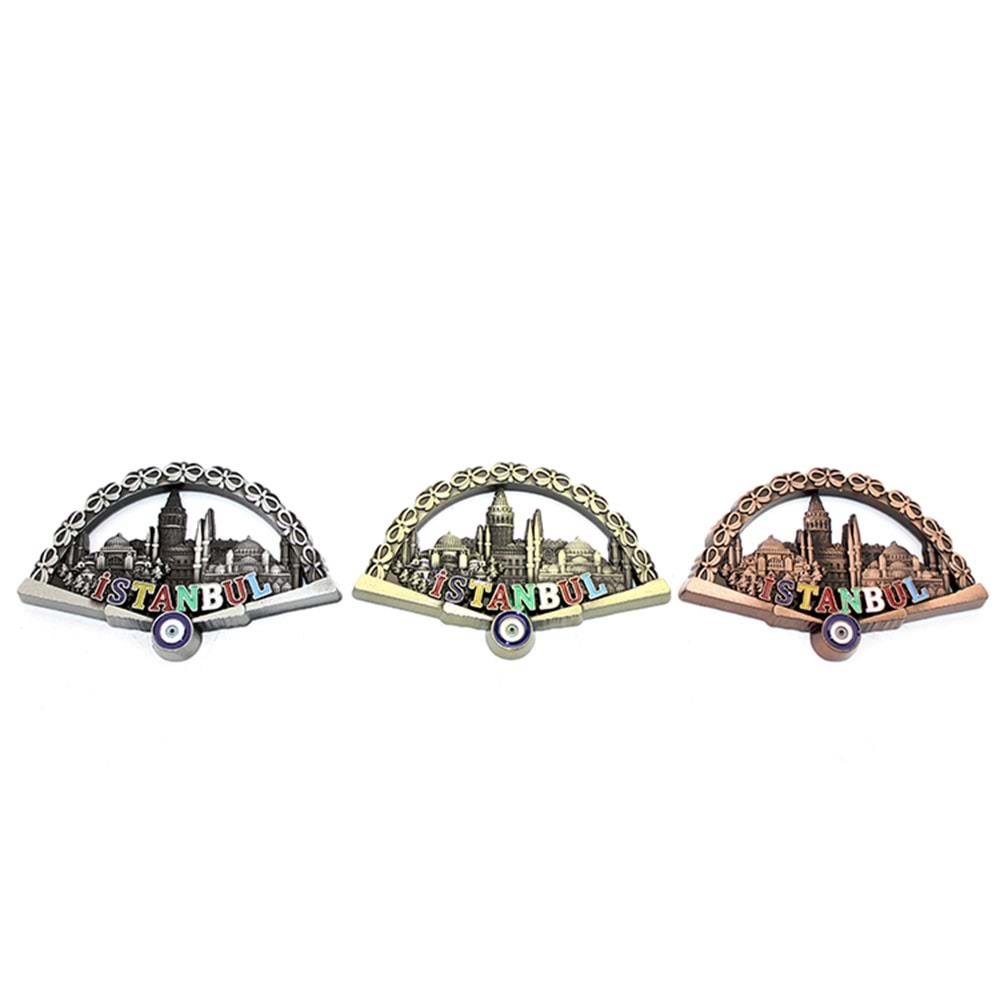Istanbul Temali Metal Magnet