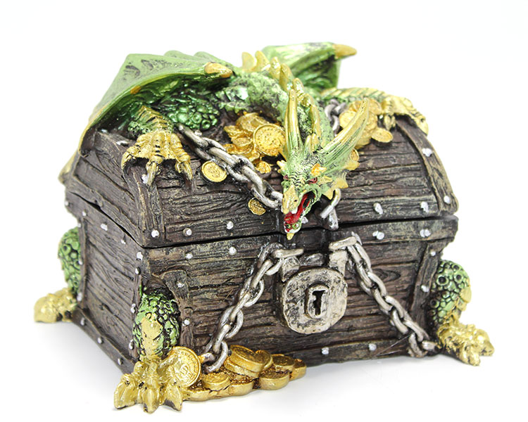 Dragon Tasarimli Polyester Kutu