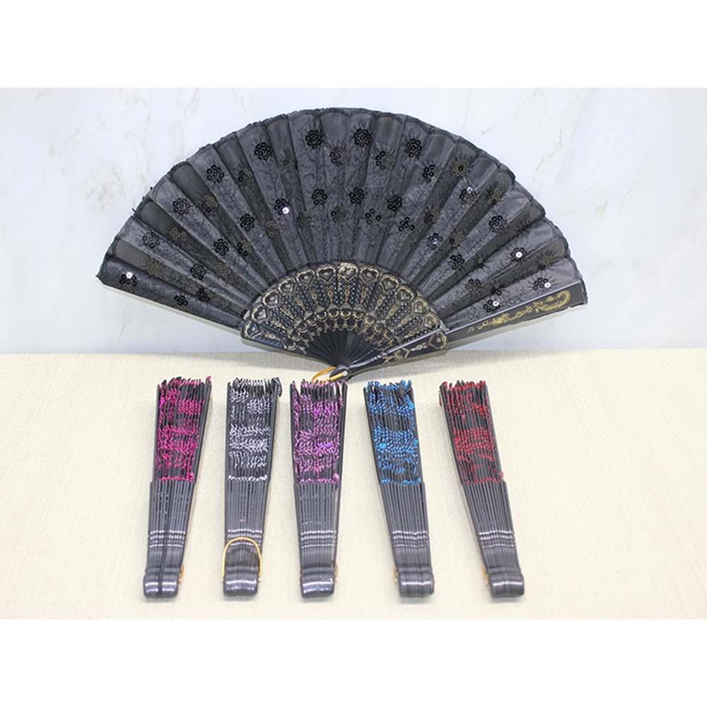 Plastik Pullu Yelpaze