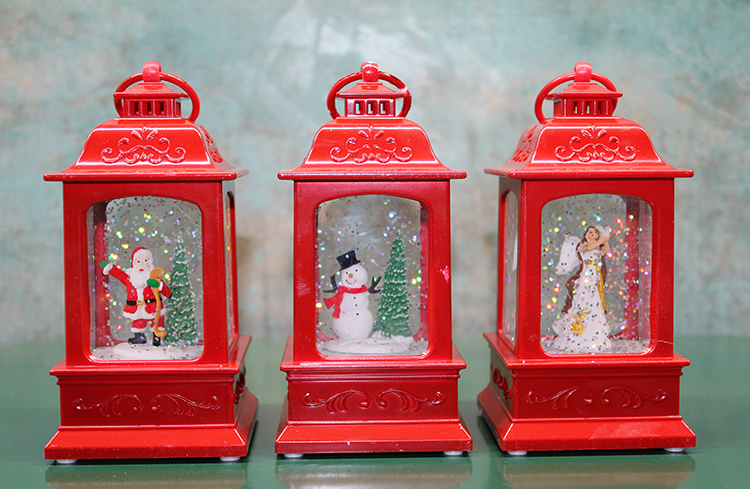 Yilbasi Temali Isikli Muzikli Kar Kuresi