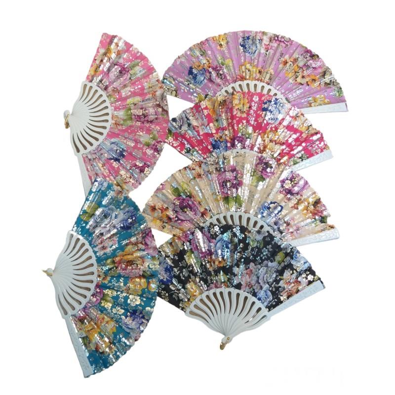 Yelpaze Karisik Renk 12 Adet