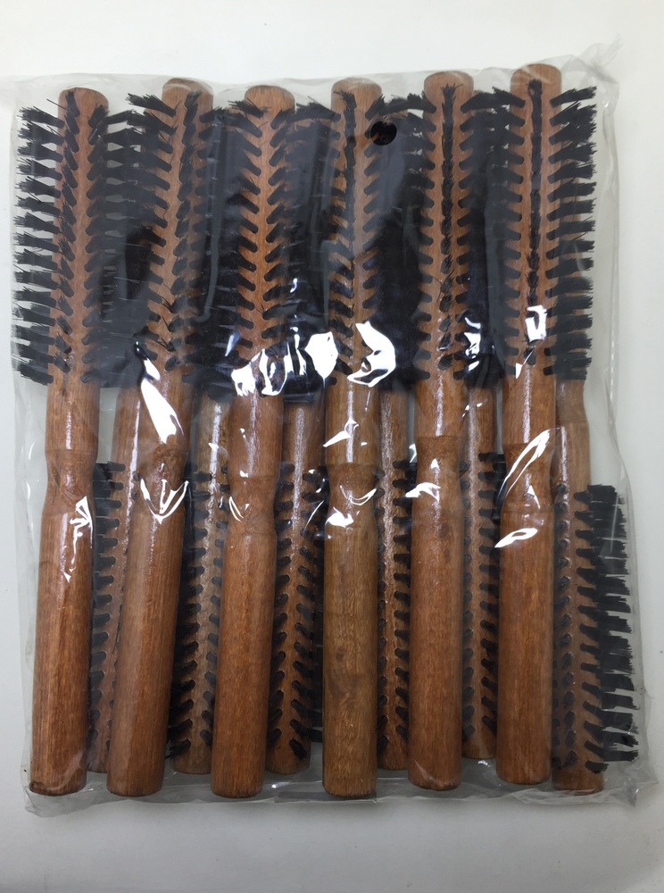 RD-557A Tel Koyu Ahsap Renk Sac Fircasi Tarak