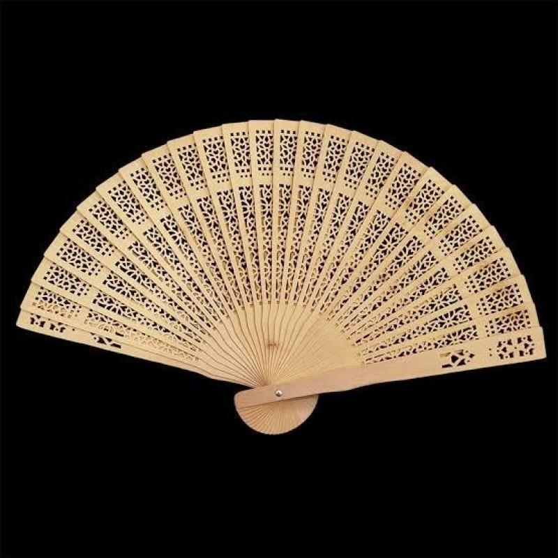 Ahsap Yelpaze 50 Adet