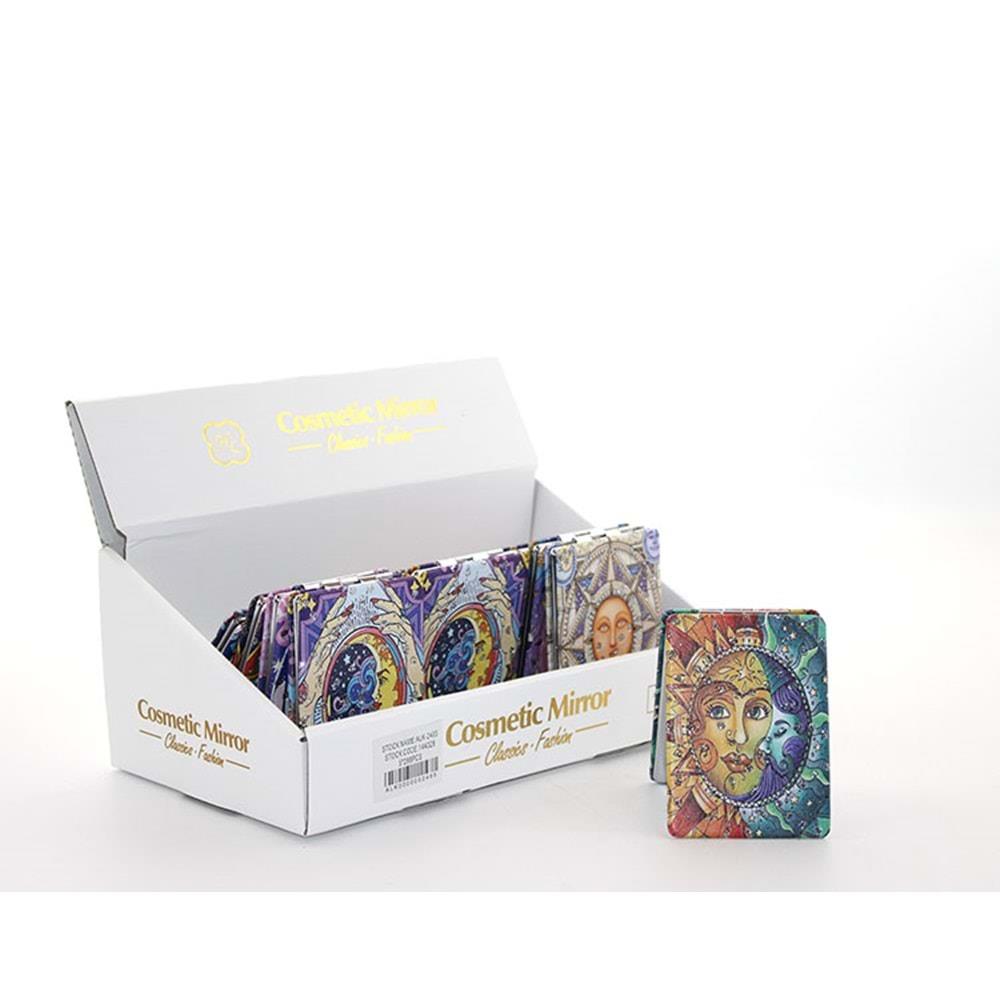 Tasli Istanbul Tasarimi El Aynasi Ince