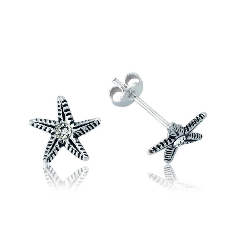 925 Ayar Gumus Deniz Yildizi Civili Kupe