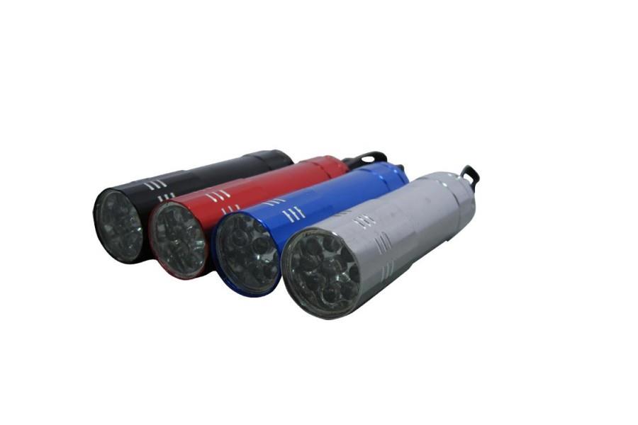 9 Ledli Pilli EL Feneri Kamp Dagci Lamba Fener