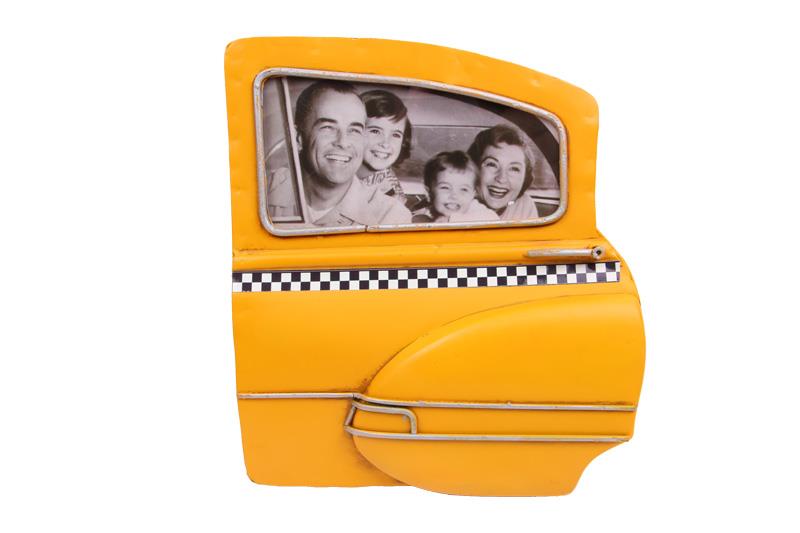 Dekoratif Metal Cerceve Araba Kapisi Temali Hediyelik