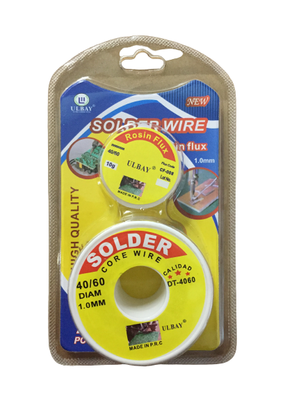 Solder Wire+Rosin Lehim Teli Pastasi 2li Set