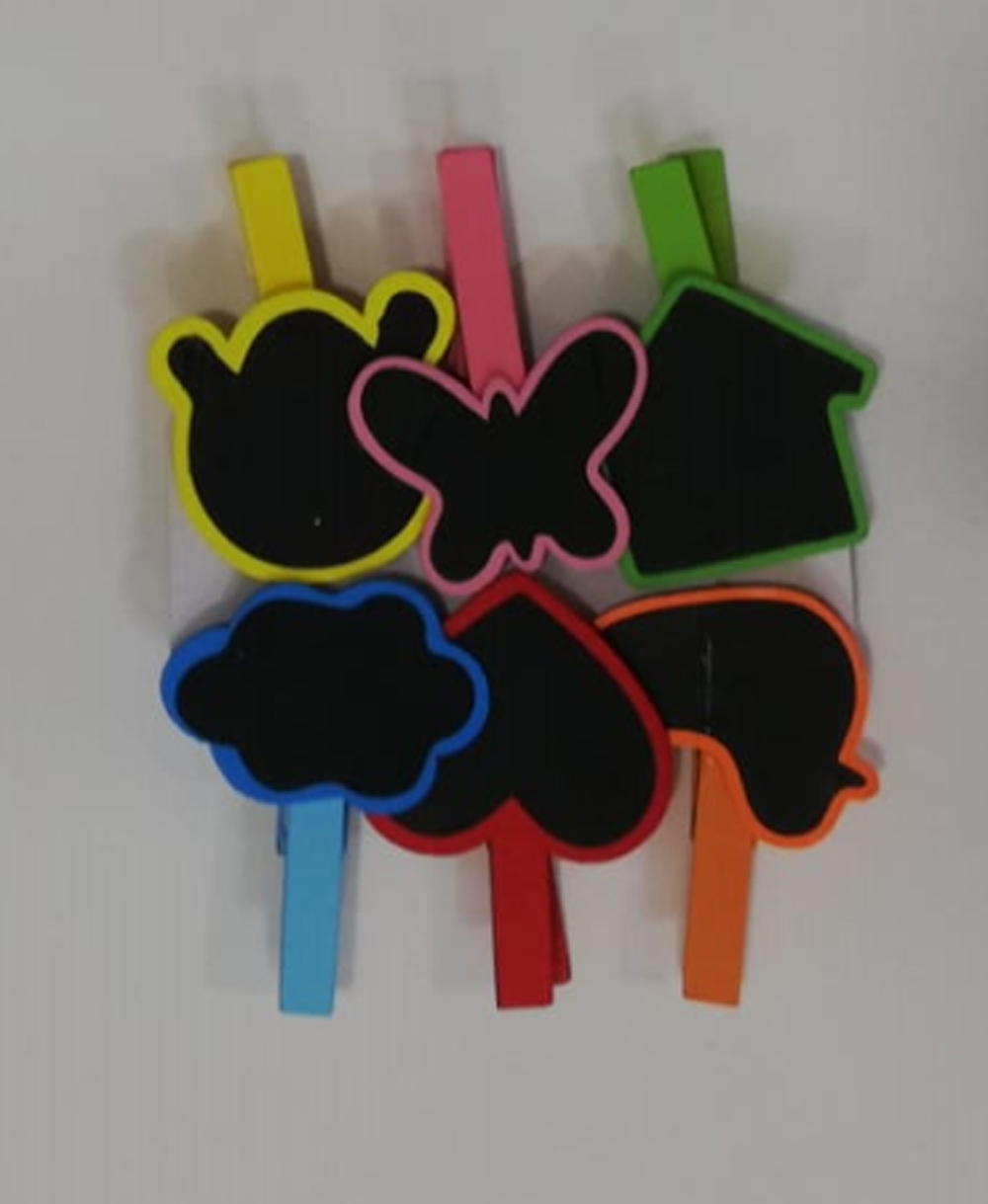 Desenli Notlu Mandal 6'li Set-10 Paket Dekoratif Led Aydinlatma