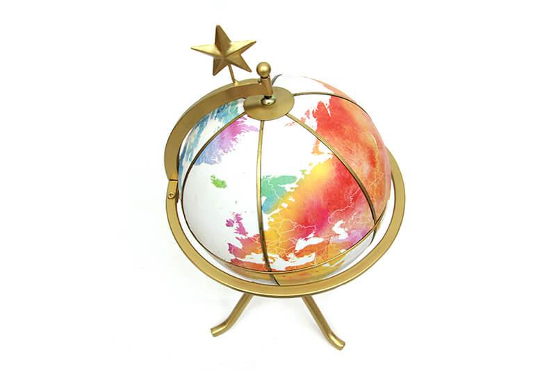 Dunya Kure Yerkure Ayakli Dekoratif Hediyelik