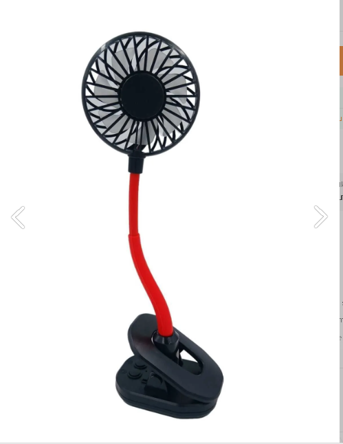 Portatif Isikli Mini Klipsli Fan