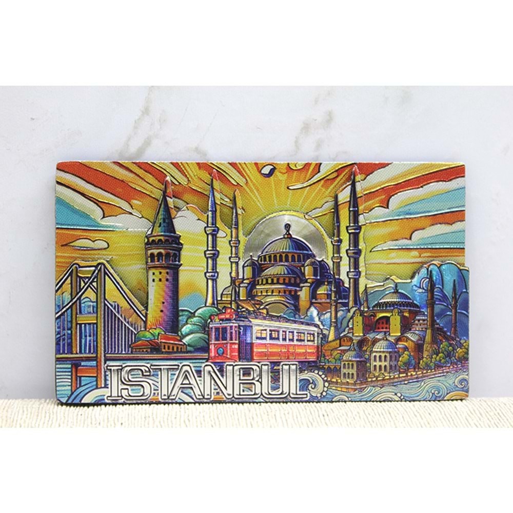 Silikon Istanbul Temali Magnet