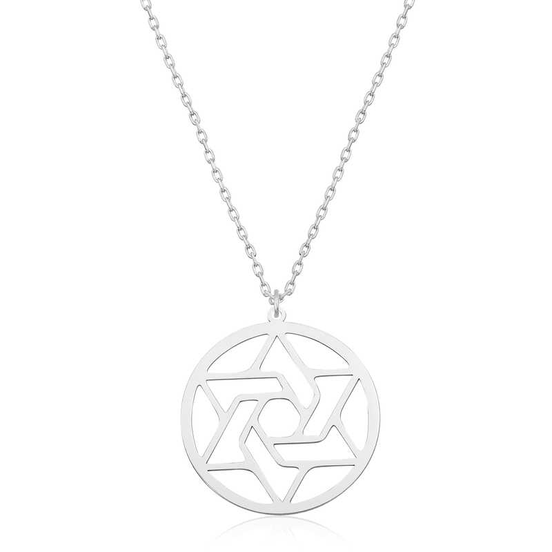 925 Ayar Gumus Cember Kadin Gumus Kolye