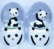 Siyah-Beyaz Panda Kar Kuresi Orta Boy