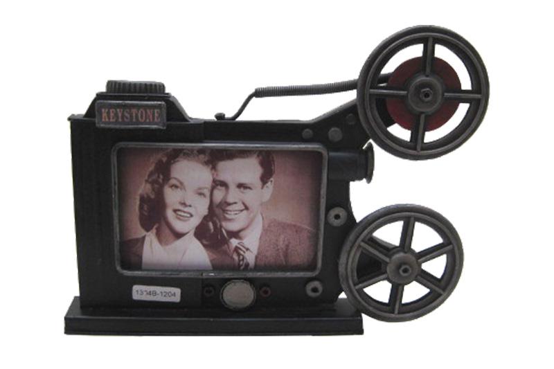 Dekoratif Metal Cerceve Sinema Projektoru Hediyelik