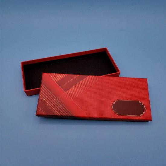 Kirmizi Kalem Kutusu Dekoratif Hediyelik