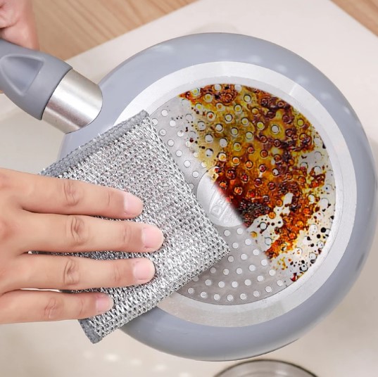 Cok Amacli Sihirli Tel Temizlik Bezi