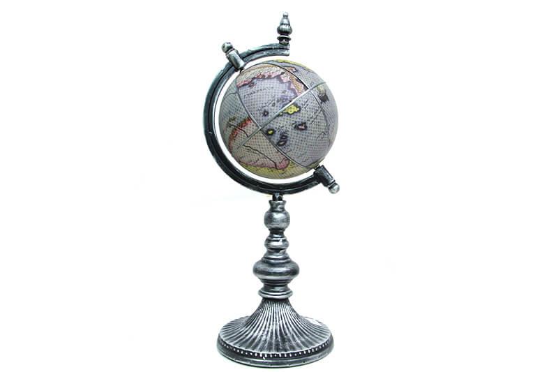 Yerkure Standli Dunya Dekoratif Hediyelik