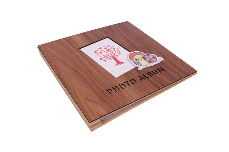 Album Ahsap Baykus Temali Resim Cerceveli Hediyelik