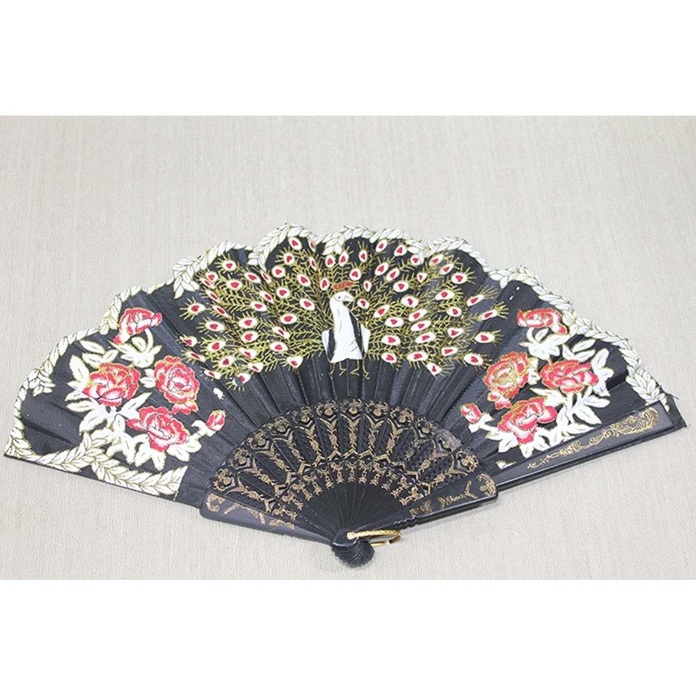 Plastik Tavuskusu Yelpaze